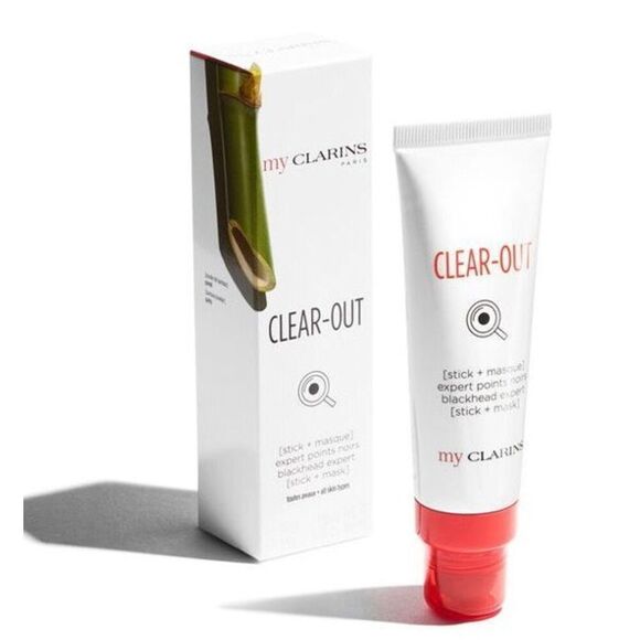 CLARINS - NWT - My Clarins Clear Out Blackhead Expert (Stick + Mask) Full Size - Picture 7 of 15